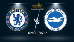 Link xem trực tiếp Chelsea vs Brighton 02h30 ngày 30/12 vòng 20 Ngoại hạng Anh