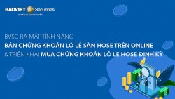 Chứng khoán Bảo Việt (BVSC) ra mắt tính năng mới