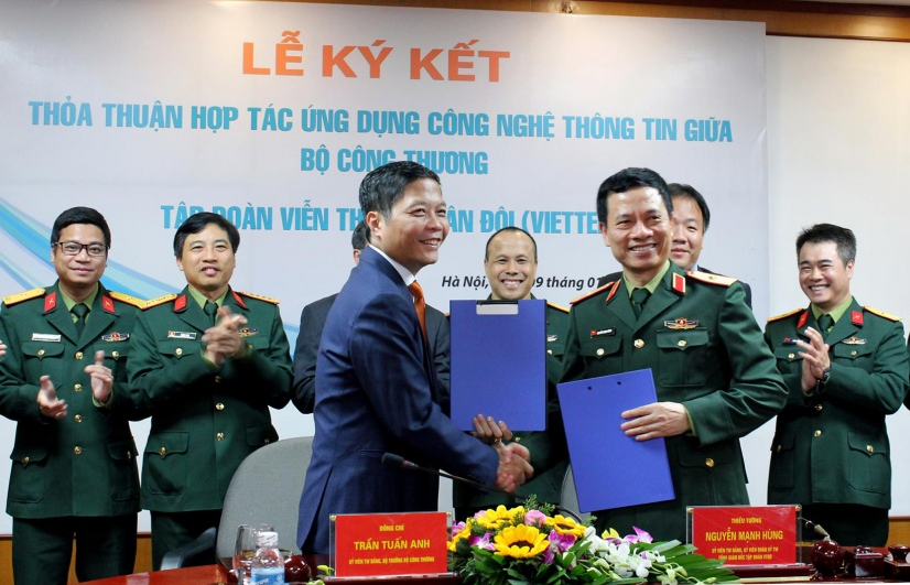 bo cong thuong chon viettel la doi tac chien luoc