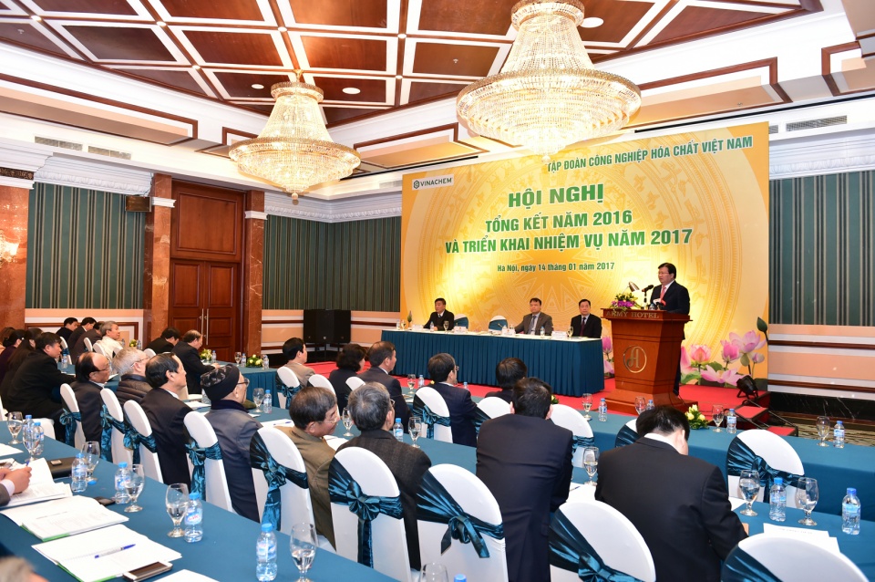 Tập đoàn Hóa chất phải giữ vững mục tiêu tái cơ cấu tin nhap 20170114230132