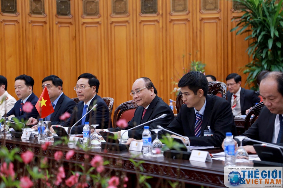 Lễ đón Thủ tướng Nhật Bản Shinzo Abe thăm Việt Nam le don thu tuong nhat ban shinzo abe tham viet nam