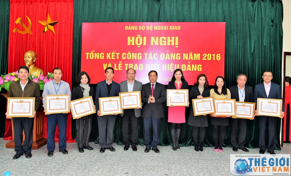 bo ngoai giao tong ket cong tac dang nam 2016