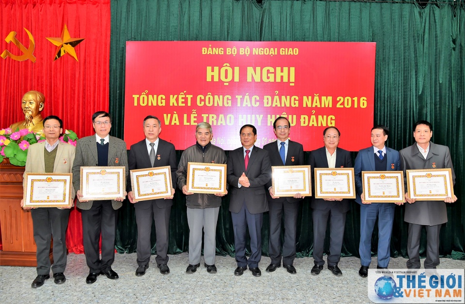 bo ngoai giao tong ket cong tac dang nam 2016