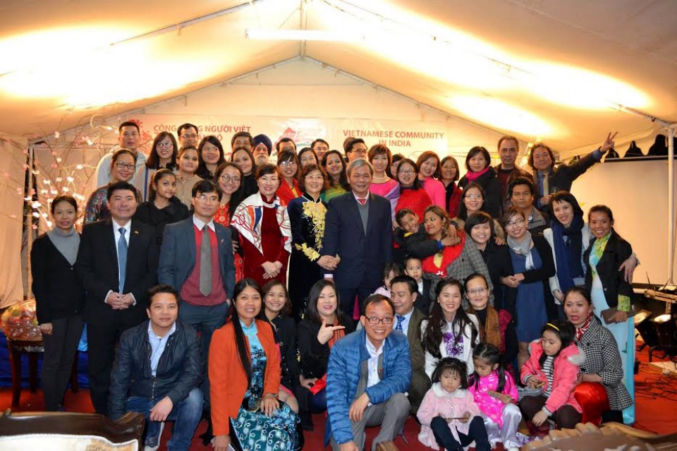 tet am ap cua nguoi viet tai an do