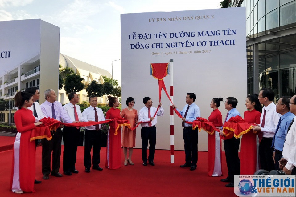 chinh thuc dat ten duong nguyen co thach tai tp ho chi minh