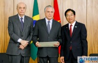 Tổng thống Brazil Michel Temer mong muốn tăng cường hợp tác với Việt Nam