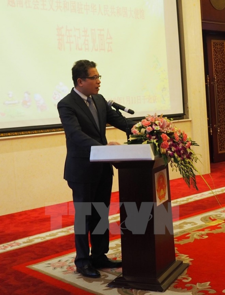 Đại sứ Việt Nam Đặng Minh Khôi gặp gỡ báo giới Trung Quốc tin nhap 20180112222835