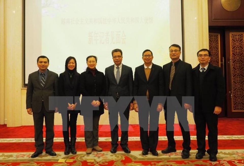 Đại sứ Việt Nam Đặng Minh Khôi gặp gỡ báo giới Trung Quốc tin nhap 20180112222835