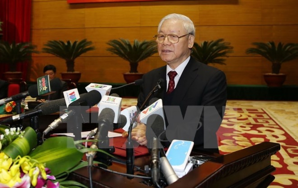 Toàn văn phát biểu chỉ đạo của Tổng Bí thư tại hội nghị xây dựng Đảng tin nhap 20180119221836