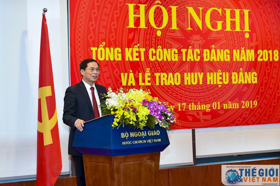 Đảng bộ Bộ Ngoại giao tổ chức Hội nghị tổng kết công tác Đảng 2018 dang bo bo ngoai giao to chuc hoi nghi tong ket cong tac dang 2018