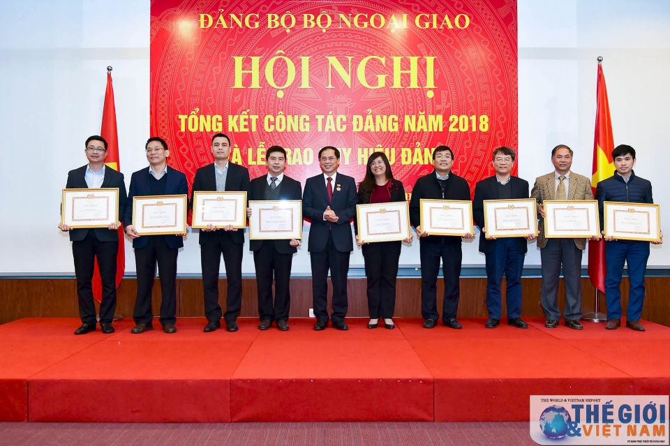 Đảng bộ Bộ Ngoại giao tổ chức Hội nghị tổng kết công tác Đảng 2018 dang bo bo ngoai giao to chuc hoi nghi tong ket cong tac dang 2018
