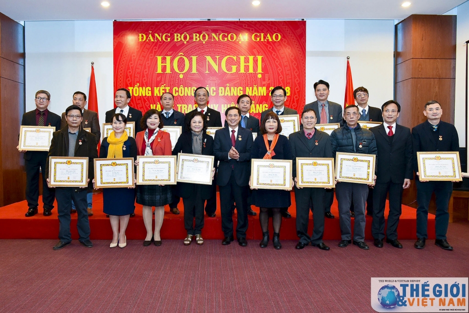 Đảng bộ Bộ Ngoại giao tổ chức Hội nghị tổng kết công tác Đảng 2018 dang bo bo ngoai giao to chuc hoi nghi tong ket cong tac dang 2018