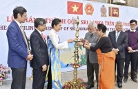 Khánh thành tranh gốm Sri Lanka trên “Con đường gốm sứ”