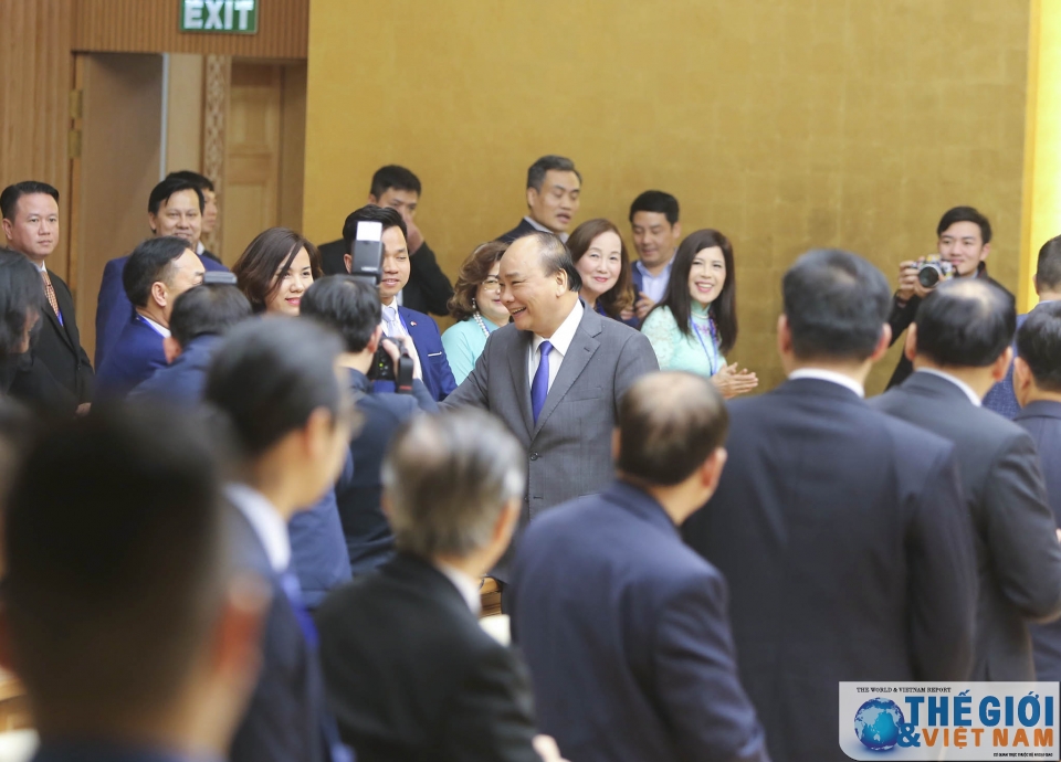 thu tuong nguyen xuan phuc gap mat kieu bao du xuan que huong 2019