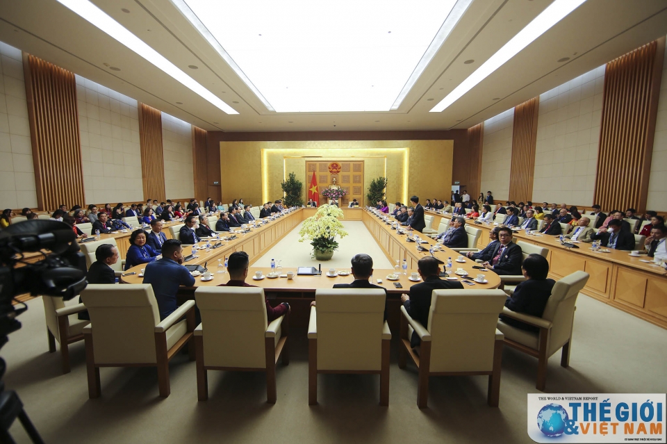 thu tuong nguyen xuan phuc gap mat kieu bao du xuan que huong 2019