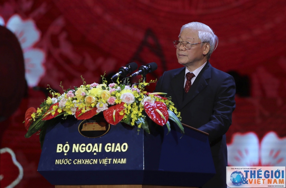 Tổng Bí thư, Chủ tịch nước: Bà con kiều bào luôn luôn là một phần máu thịt không thể tách rời của Tổ quốc tong bi thu ba con kieu bao luon luon la mot phan mau thit khong the tach roi cua to quoc