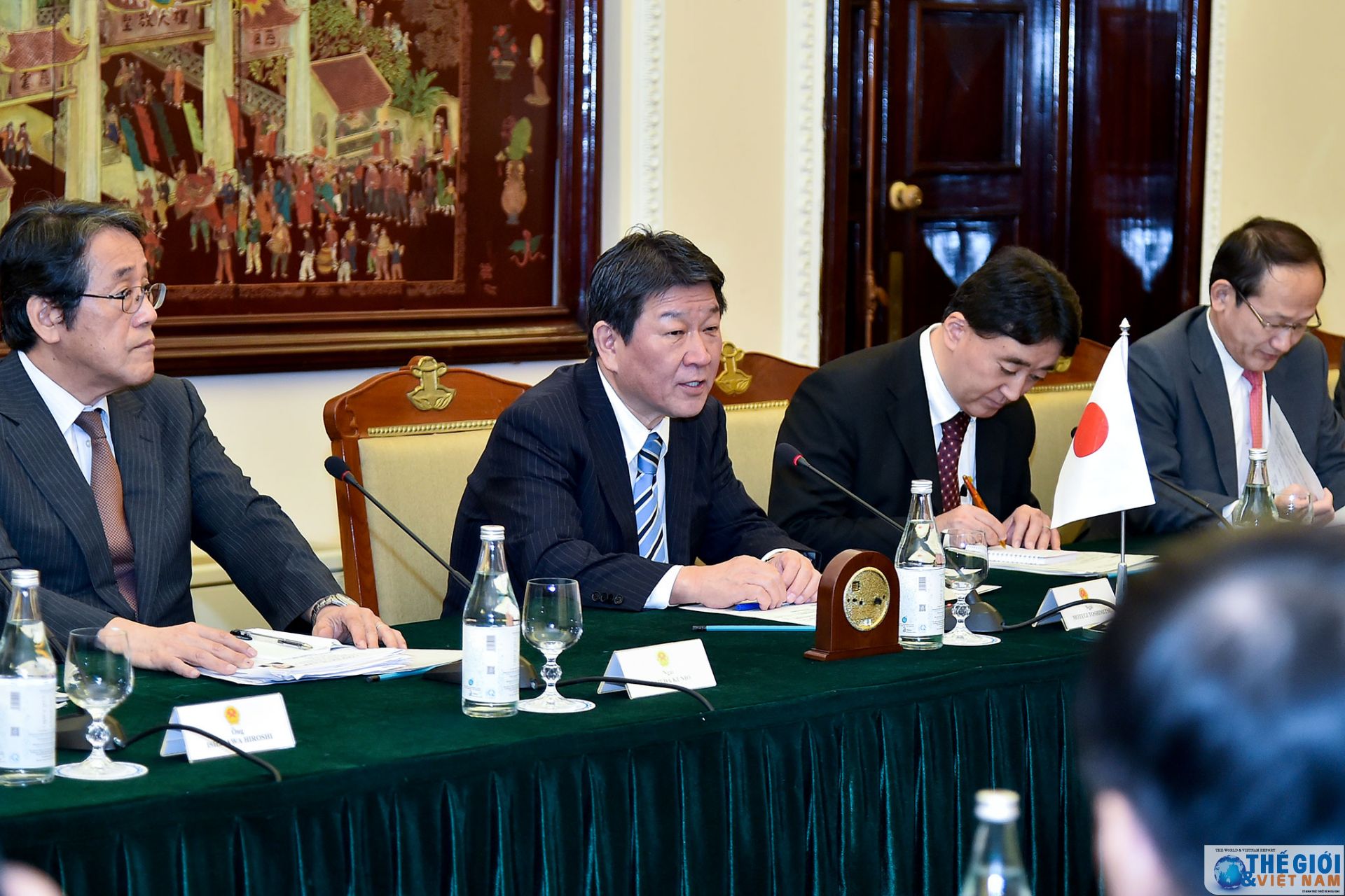 pho thu tuong pham binh minh tiep hoi dam voi bo truong ngoai giao nhat ban