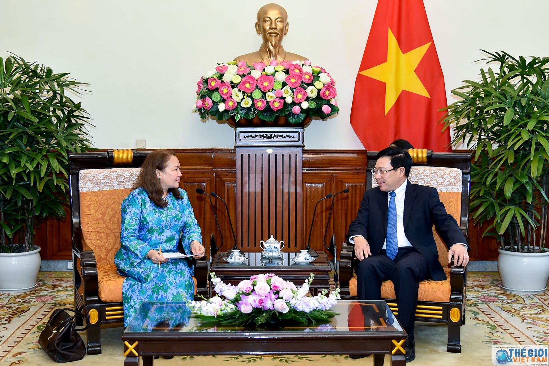 pho thu tuong pham binh minh tiep dai su malaysia shariffah norhana syed mustaffa