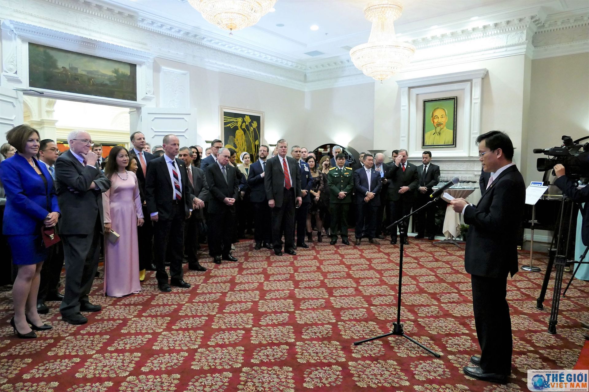 khoi dong ky niem 25 nam quan he ngoai giao viet nam hoa ky