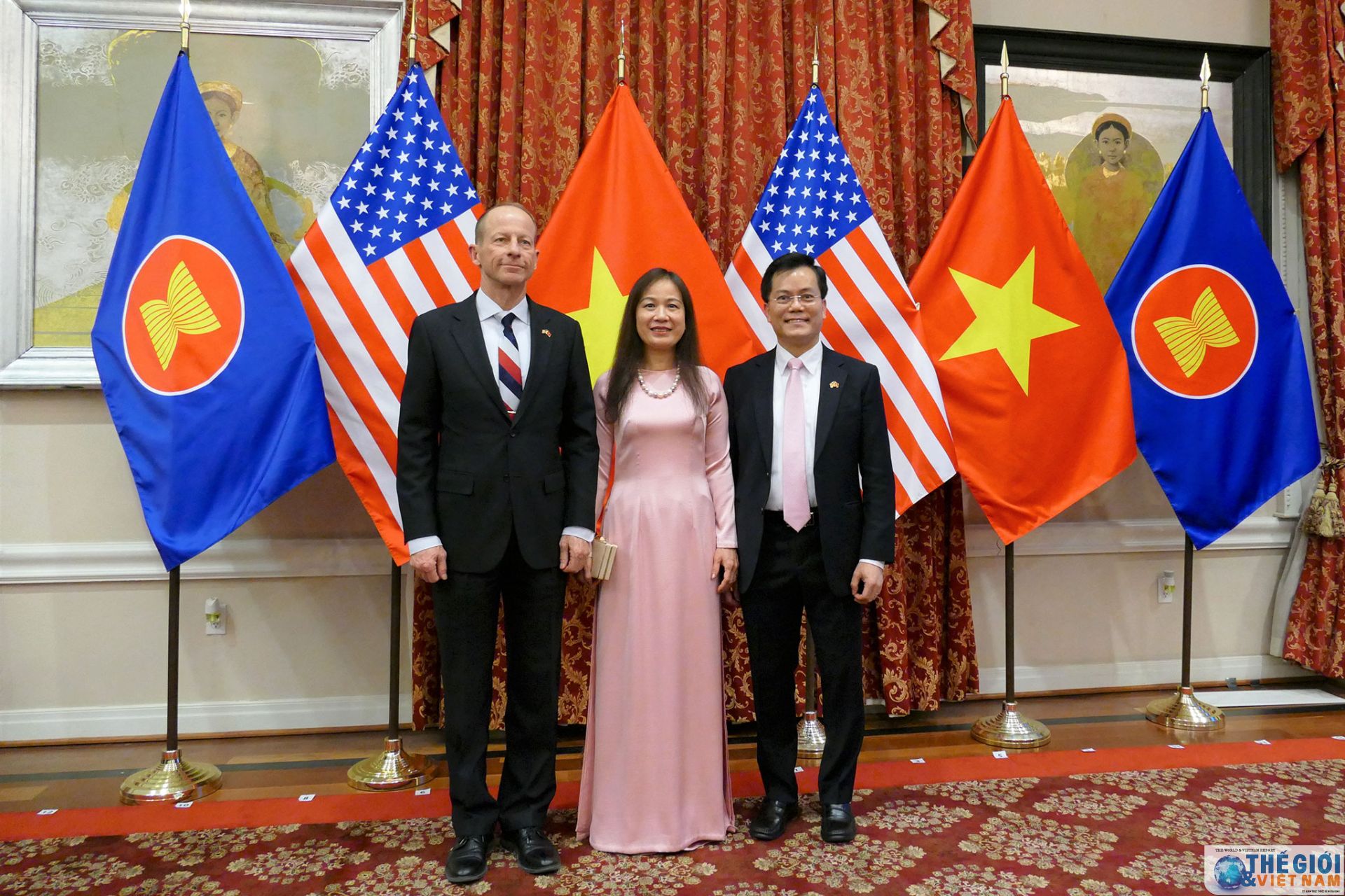 khoi dong ky niem 25 nam quan he ngoai giao viet nam hoa ky