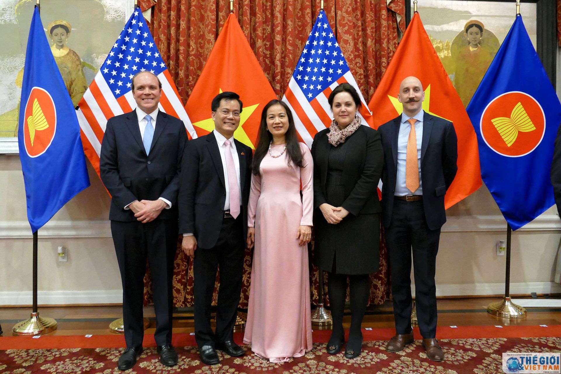 khoi dong ky niem 25 nam quan he ngoai giao viet nam hoa ky