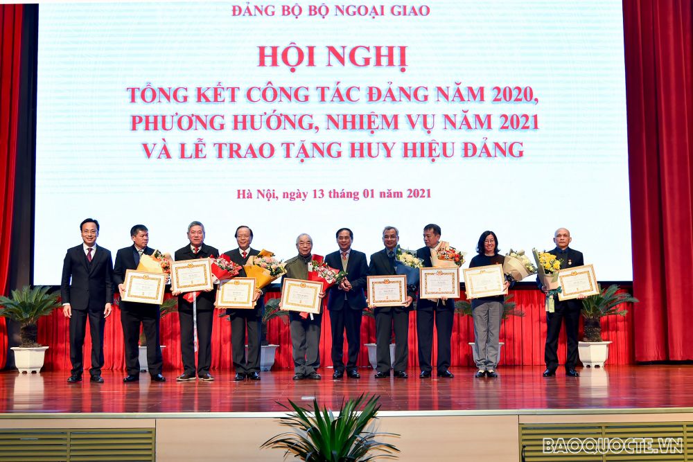 Đảng bộ Bộ Ngoại giao tổ chức Hội nghị tổng kết năm 2020
