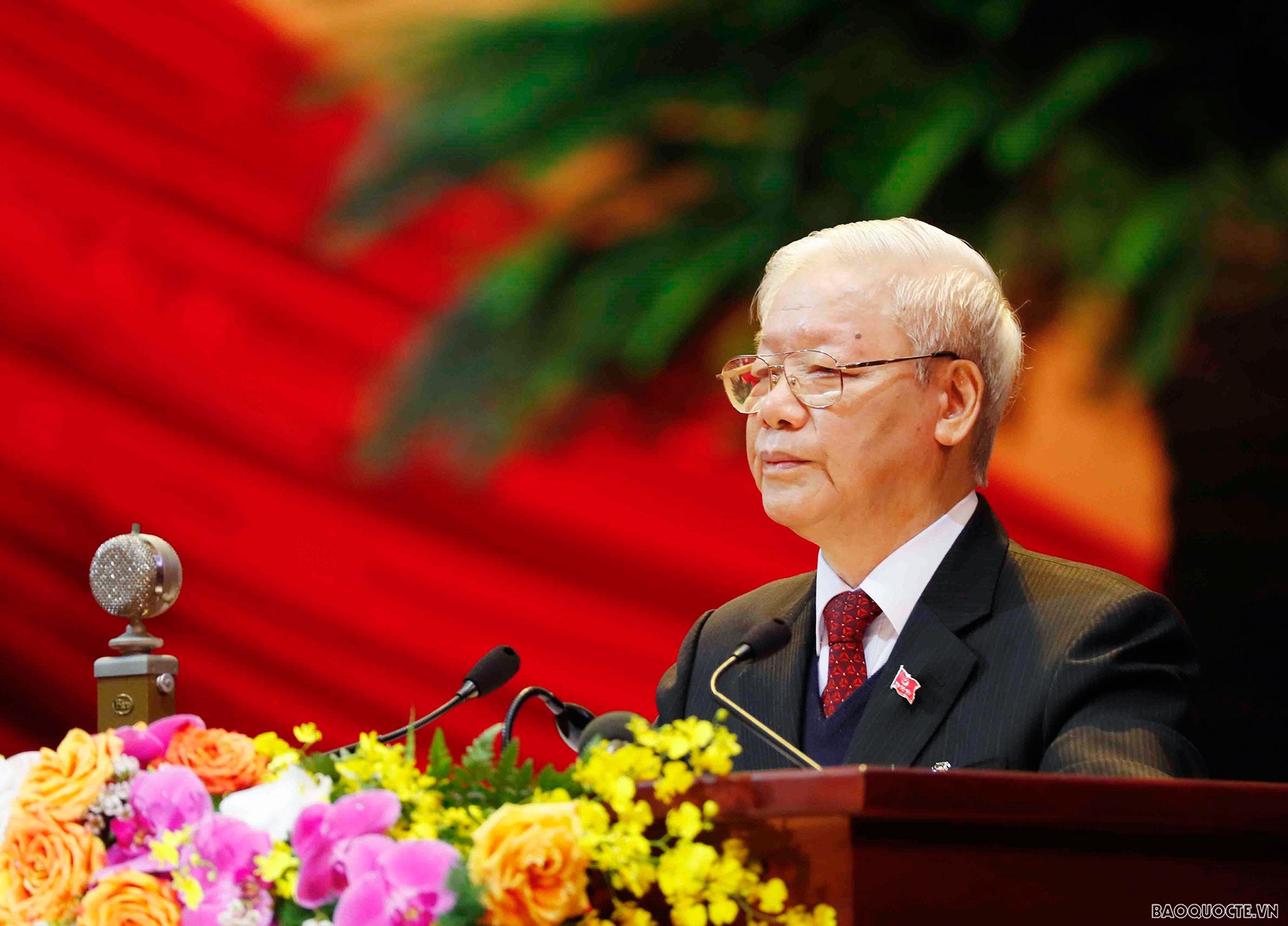 Khai mạc trọng thể Đại hội XIII của Đảng. (Ảnh: Tuấn Anh) Toàn văn Báo cáo của Ban Chấp hành Trung ương khóa XII về các văn kiện trình Đại hội XIII của Đảng