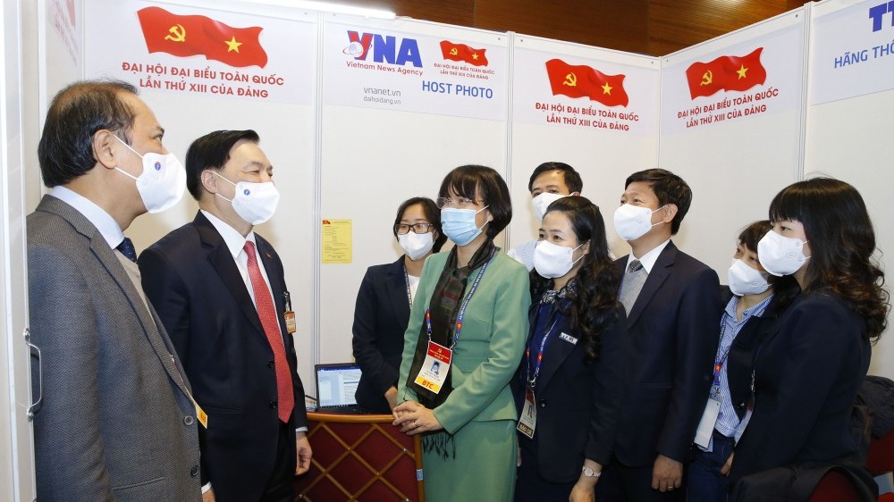 trung tam bao chi dai hoi xiii van hanh hieu qua trong boi canh dich covid19