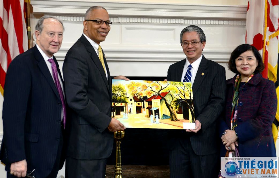 dai su pham quang vinh trao doi hop tac tai bang maryland my