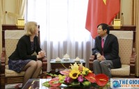 Thứ trưởng Ngoại giao Đặng Đình Quý tiếp Đại sứ New Zealand tại Việt Nam