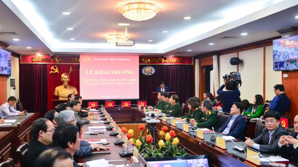 ban to chuc trung uong ung dung he thong giao ban truc tuyen