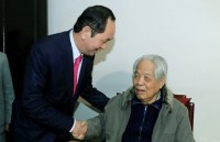 lanh dao dang nha nuoc vao vieng chu tich ho chi minh