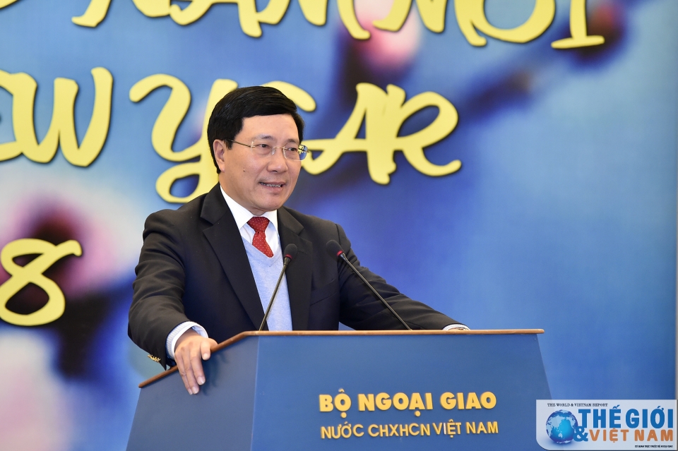 bo ngoai giao gap mat cac vi nguyen lanh dao nganh ngoai giao