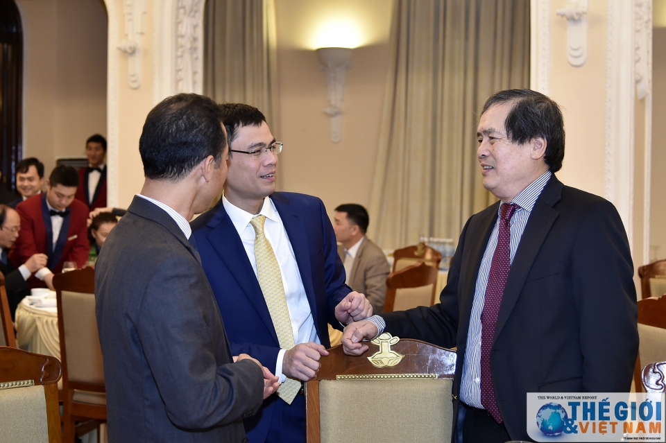 bo ngoai giao gap mat cac vi nguyen lanh dao nganh ngoai giao