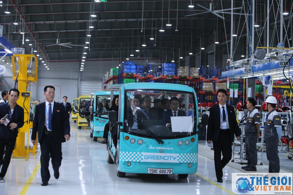 doan dai bieu cap cao trieu tien tham hai phong