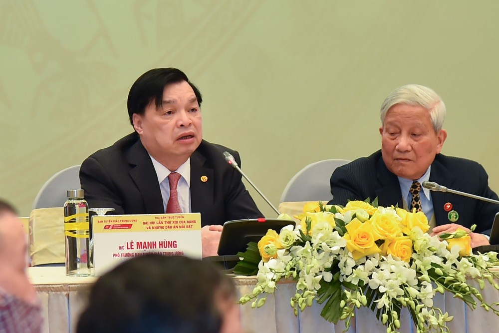 Đại hội XIII: Tọa đàm trực tuyến “Đại hội lần thứ XIII của Đảng và những dấu ấn nổi bật”