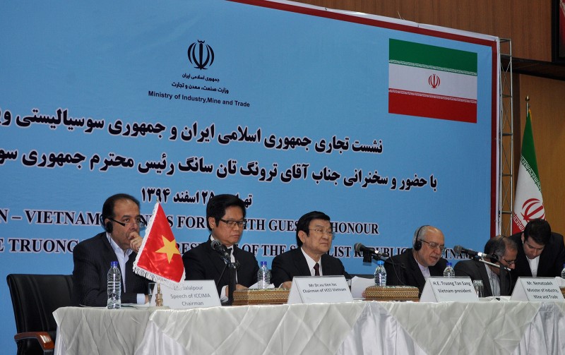 tim bien thuc day hop tac kinh te viet nam iran