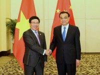 Phó Thủ tướng Phạm Bình Minh hội kiến Thủ tướng Trung Quốc, tiếp Phó Thủ tướng Nga