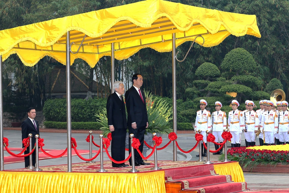 chu tich nuoc chu tri le don chinh thuc nha vua nhat ban va hoang hau