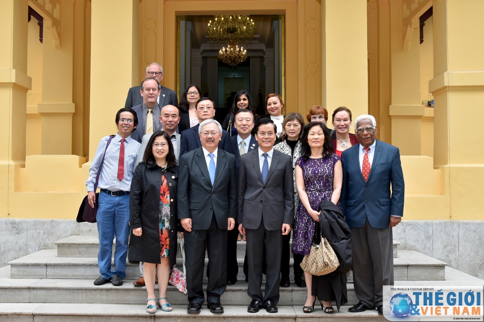 Củng cố nền móng vững chắc cho quan hệ Việt – Mỹ cung co nen mong vung chac cho quan he viet my