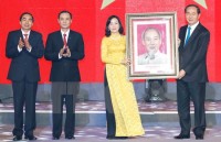 Chủ tịch nước Trần Đại Quang dự kỷ niệm 25 năm tái lập tỉnh Ninh Bình