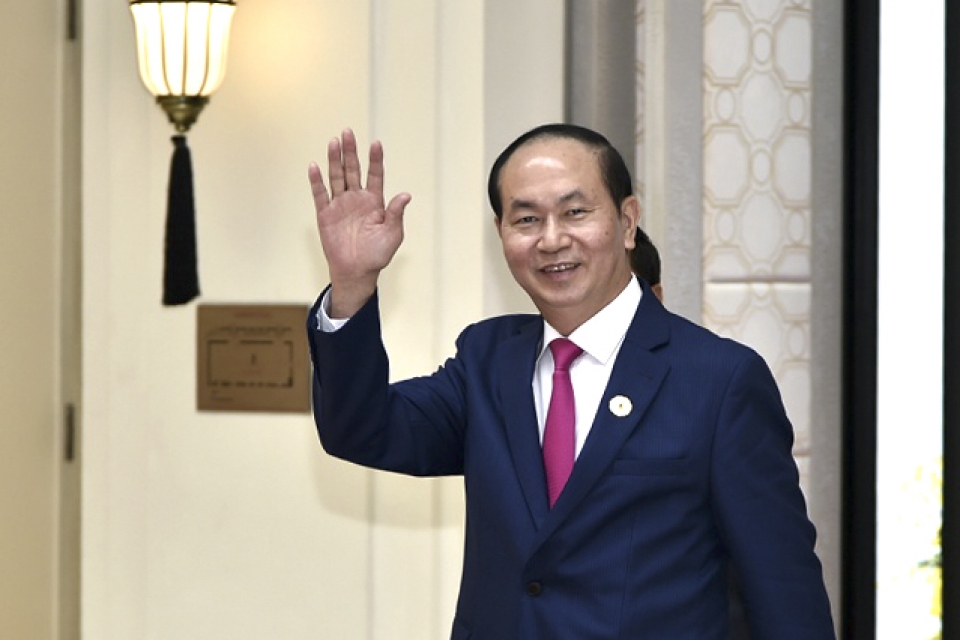 Chủ tịch nước Trần Đại Quang lên đường thăm cấp Nhà nước tới Ấn Độ tin nhap 20180302103655