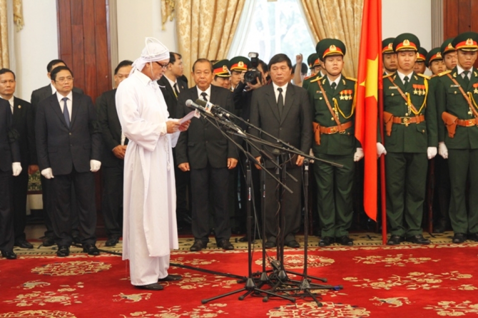 to chuc trong the le tang nguyen thu tuong phan van khai