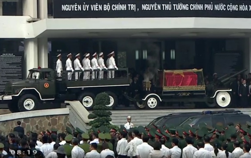 to chuc trong the le tang nguyen thu tuong phan van khai