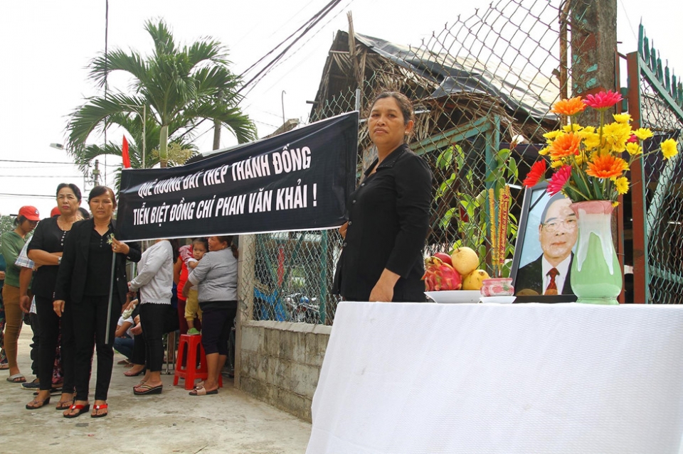 to chuc trong the le tang nguyen thu tuong phan van khai