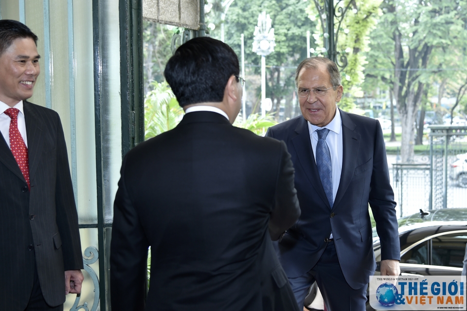 pho thu tuong pham binh minh tiep bo truong ngoai giao nga sergey lavrov