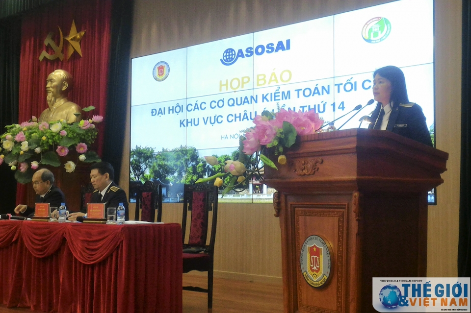 Đại hội ASOSAI 14 sẽ diễn ra vào tháng 9/2018 tại Hà Nội dai hoi asosai 14 se dien ra vao thang 92018 tai ha noi