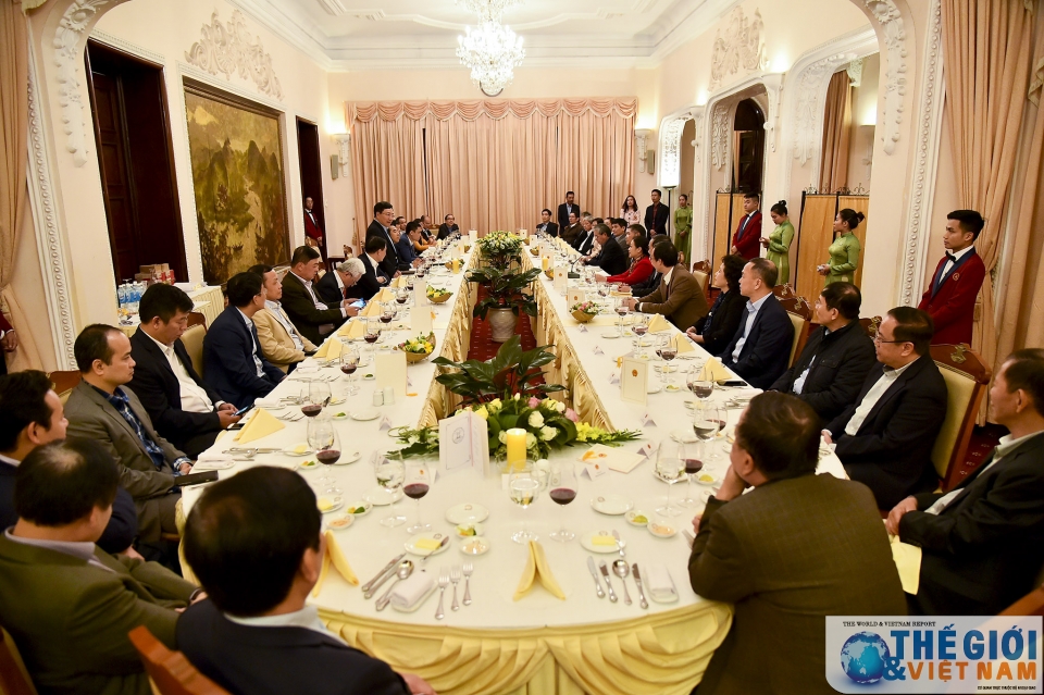 Phó Thủ tướng Phạm Bình Minh gặp mặt Trưởng cơ quan đại diện hết nhiệm kỳ về nước năm 2018 pho thu tuong pham binh minh gap mat truong co quan dai dien het nhiem ky ve nuoc nam 2018