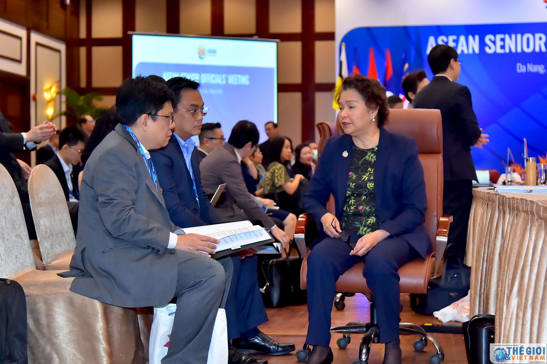 Toàn cảnh Hội nghị Quan chức cao cấp ASEAN sáng 4/3 tại Đà Nẵng toan canh hoi nghi quan chuc cao cap asean sang 43 tai da nang