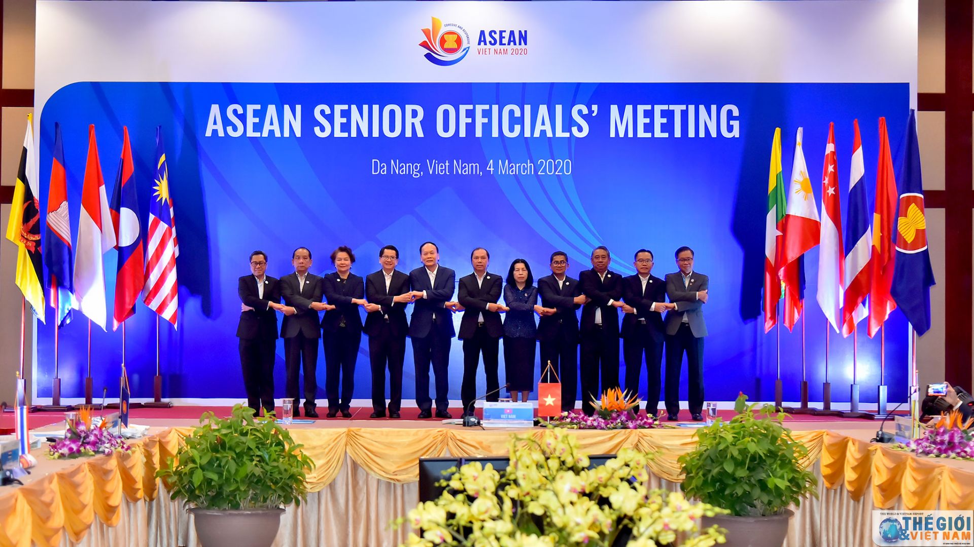Toàn cảnh Hội nghị Quan chức cao cấp ASEAN sáng 4/3 tại Đà Nẵng toan canh hoi nghi quan chuc cao cap asean sang 43 tai da nang